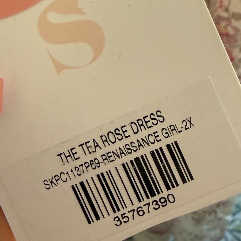 NWT Selkie The Renaissance Tea Rose Dress Size 2X - Picture 10 of 15